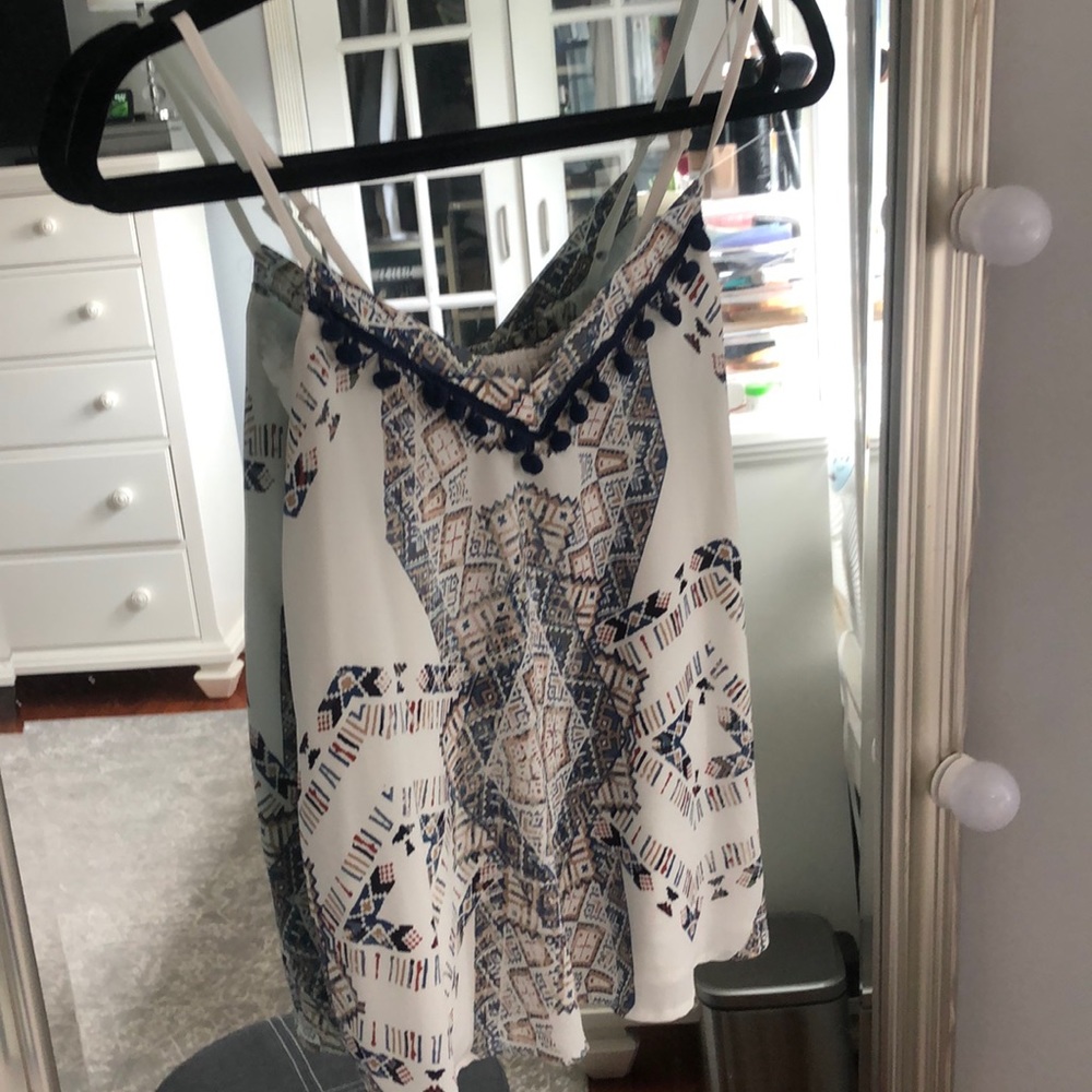 Aqua  tank top